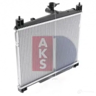 Радиатор охлаждения двигателя AKS DASIS 4044455193647 Q7 R6X9 871786 211700n - Изображение 7