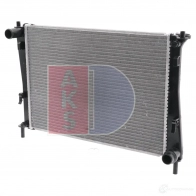 Радиатор охлаждения двигателя AKS DASIS 090016n D6YJ X03 4044455198291 868029