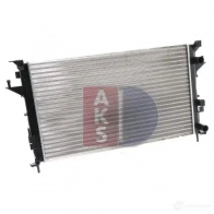 Радиатор охлаждения двигателя AKS DASIS 180001n 4044455193753 VW50Y4 F 871009 - Изображение 16