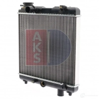 Радиатор охлаждения двигателя AKS DASIS 867566 ZQQ AAAE 080020n 4044455174561 - Изображение 1