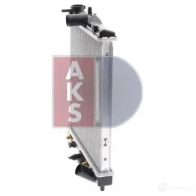 Радиатор охлаждения двигателя AKS DASIS 100016n 868422 0X JP11W 4044455199366 - Изображение 4