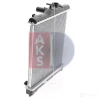 Радиатор охлаждения двигателя AKS DASIS 100890n 868523 ORCO TN 4044455177739 - Изображение 6