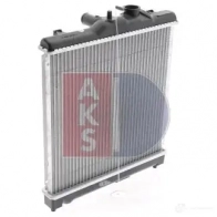 Радиатор охлаждения двигателя AKS DASIS 100890n 868523 ORCO TN 4044455177739 - Изображение 7