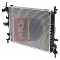 Радиатор охлаждения двигателя AKS DASIS 868174 4044455176794 091450n 95X HHL0