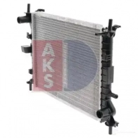 Радиатор охлаждения двигателя AKS DASIS 868174 4044455176794 091450n 95X HHL0 - Изображение 3