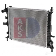 Радиатор охлаждения двигателя AKS DASIS 868174 4044455176794 091450n 95X HHL0 - Изображение 18
