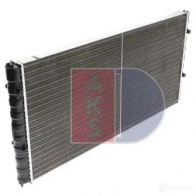 Радиатор охлаждения двигателя AKS DASIS W G59W 866076 4044455170761 041910n - Изображение 7