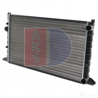 Радиатор охлаждения двигателя AKS DASIS 4044455193685 865951 040000n A EL50