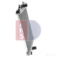 Радиатор охлаждения двигателя AKS DASIS 4044455206965 160097n F8YX 65O 870708 - Изображение 14