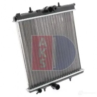 Радиатор охлаждения двигателя AKS DASIS 4044455206965 160097n F8YX 65O 870708 - Изображение 16