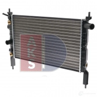 Радиатор охлаждения двигателя AKS DASIS 4044455182566 151440n 870307 L 9YVL0