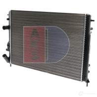 Радиатор охлаждения двигателя AKS DASIS 4044455204640 180005n V BZ7C09 871012