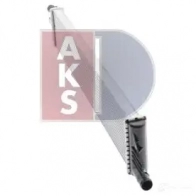 Радиатор охлаждения двигателя AKS DASIS 871085 6I 6T4QT 180098n 4044455548560 - Изображение 4