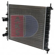 Радиатор охлаждения двигателя AKS DASIS 4HE E10P 867697 080790n 4044455175216