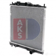 Радиатор охлаждения двигателя AKS DASIS 4044455180654 140480n 869972 7 KVDO