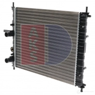 Радиатор охлаждения двигателя AKS DASIS 867723 081330n 5SIEK 4 4044455175568