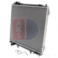 Радиатор охлаждения двигателя AKS DASIS 874970 560045n EO QV2 4044455448198 - Изображение 2