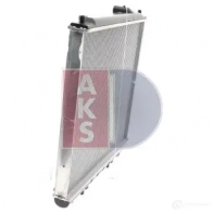 Радиатор охлаждения двигателя AKS DASIS 874970 560045n EO QV2 4044455448198 - Изображение 5