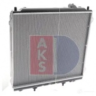 Радиатор охлаждения двигателя AKS DASIS 874970 560045n EO QV2 4044455448198 - Изображение 7