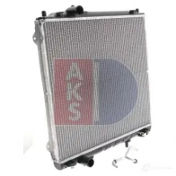 Радиатор охлаждения двигателя AKS DASIS 874970 560045n EO QV2 4044455448198 - Изображение 14