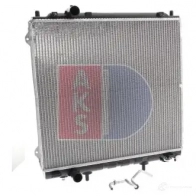 Радиатор охлаждения двигателя AKS DASIS 874970 560045n EO QV2 4044455448198 - Изображение 15