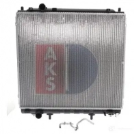 Радиатор охлаждения двигателя AKS DASIS 874970 560045n EO QV2 4044455448198 - Изображение 16