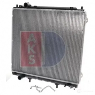 Радиатор охлаждения двигателя AKS DASIS 874970 560045n EO QV2 4044455448198 - Изображение 17