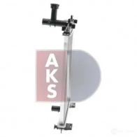 Радиатор охлаждения двигателя AKS DASIS NTVZV E 160094n 4044455206583 870705 - Изображение 5