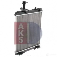 Радиатор охлаждения двигателя AKS DASIS NTVZV E 160094n 4044455206583 870705 - Изображение 7