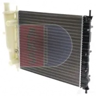 Радиатор охлаждения двигателя AKS DASIS 080580n 867685 4044455175049 X6V0Z 2D - Изображение 2