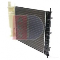 Радиатор охлаждения двигателя AKS DASIS 080580n 867685 4044455175049 X6V0Z 2D - Изображение 3