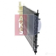 Радиатор охлаждения двигателя AKS DASIS 080580n 867685 4044455175049 X6V0Z 2D - Изображение 4