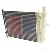 Радиатор охлаждения двигателя AKS DASIS 080580n 867685 4044455175049 X6V0Z 2D - Изображение 10