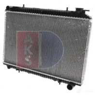 Радиатор охлаждения двигателя AKS DASIS 7 E2QT 070270n 867303 4044455173236