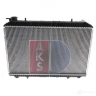 Радиатор охлаждения двигателя AKS DASIS 7 E2QT 070270n 867303 4044455173236 - Изображение 8