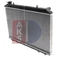Радиатор охлаждения двигателя AKS DASIS 7 E2QT 070270n 867303 4044455173236 - Изображение 10