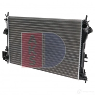 Радиатор охлаждения двигателя AKS DASIS YN Z2W 4044455195764 Saab 9-3 (YS3F) 2 Кабриолет 2.0 t BioPower 200 л.с. 2007 – 2015 152014n