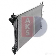 Радиатор охлаждения двигателя AKS DASIS YN Z2W 4044455195764 870355 152014n - Изображение 7