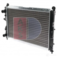 Радиатор охлаждения двигателя AKS DASIS 4044455174875 080330n J U7D5M 867672