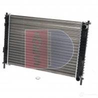 Радиатор охлаждения двигателя AKS DASIS HECL N 090017n 4044455198307 868030