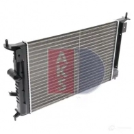 Радиатор охлаждения двигателя AKS DASIS D L2PNM 870267 4044455182009 150800n - Изображение 7