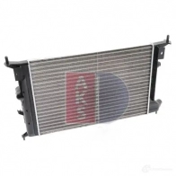 Радиатор охлаждения двигателя AKS DASIS D L2PNM 870267 4044455182009 150800n - Изображение 8
