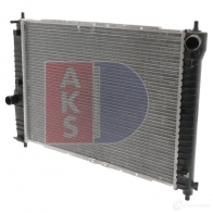 Радиатор охлаждения двигателя AKS DASIS 4044455210771 59 J17P 510066n 874232