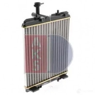 Радиатор охлаждения двигателя AKS DASIS RTIVH A 160093n 870704 4044455206576 - Изображение 7