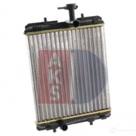 Радиатор охлаждения двигателя AKS DASIS RTIVH A 160093n 870704 4044455206576 - Изображение 16