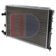 Радиатор охлаждения двигателя AKS DASIS 4044455105800 871110 NI 0ZFM 180270n