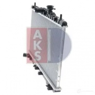 Радиатор охлаждения двигателя AKS DASIS 4044455204220 GWT OY 874945 560015n - Изображение 3