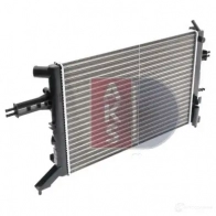 Радиатор охлаждения двигателя AKS DASIS 9IH3 L0 4044455183075 870343 151980n - Изображение 7