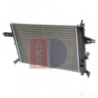 Радиатор охлаждения двигателя AKS DASIS 9IH3 L0 4044455183075 870343 151980n - Изображение 10