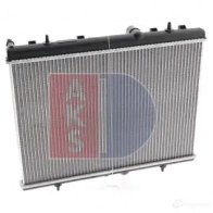 Радиатор охлаждения двигателя AKS DASIS 870710 4044455208341 ZEP 50 160099n - Изображение 8